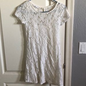 White lace dress/shirt